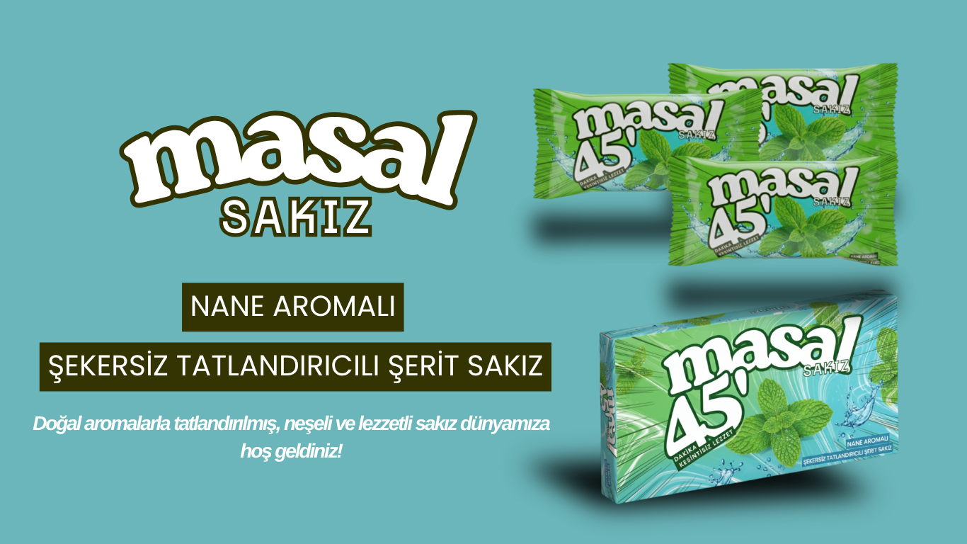Nane Aromalı Masal Sakız Kutusu